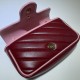 Replicas Gucci GG Marmont Super Mini Bolsa 574969 Rojo Baratos Imitacion