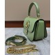 Replicas Gucci Blondie Top-handle Bag 735101 Verde Baratos