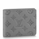 Replicas Monedero múltiple Louis Vuitton Monogram Shadow Leather M81383 Imitacion España