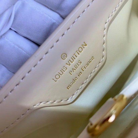 Replicas Louis Vuitton Bolso BB Capucines en piel de cordero acolchada M55361 Baratos Imitacion