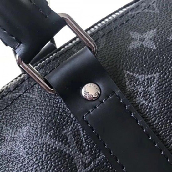 Replicas Louis Vuitton Bolsos Keepall 45 Bandouliere Monogram Eclipse M40569 Baratos Imitacion