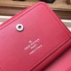Louis Vuitton New Wave con cremallera compacta Billetera M63790 Rosa