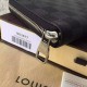Replicas Louis Vuitton Zippy Organiser Cartera Damier Graphite N63077 Baratos Imitacion