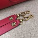 Replicas Gucci Leather Top Handle Bolsas 476470 Red Baratos Imitacion
