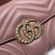 Replicas Gucci GG Marmont Matelasse Bandolera 476809 Rosa Baratos Imitacion