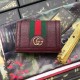 Replicas Gucci Ophidia GG Estuche para tarjetas 523155 Marrón Baratos Imitacion
