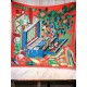 Replicas Hermes Les tresors d&#039;un Artiste mantón rojo 140 Baratos Imitacion
